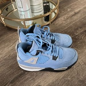 Kids Jordan 4 UNC